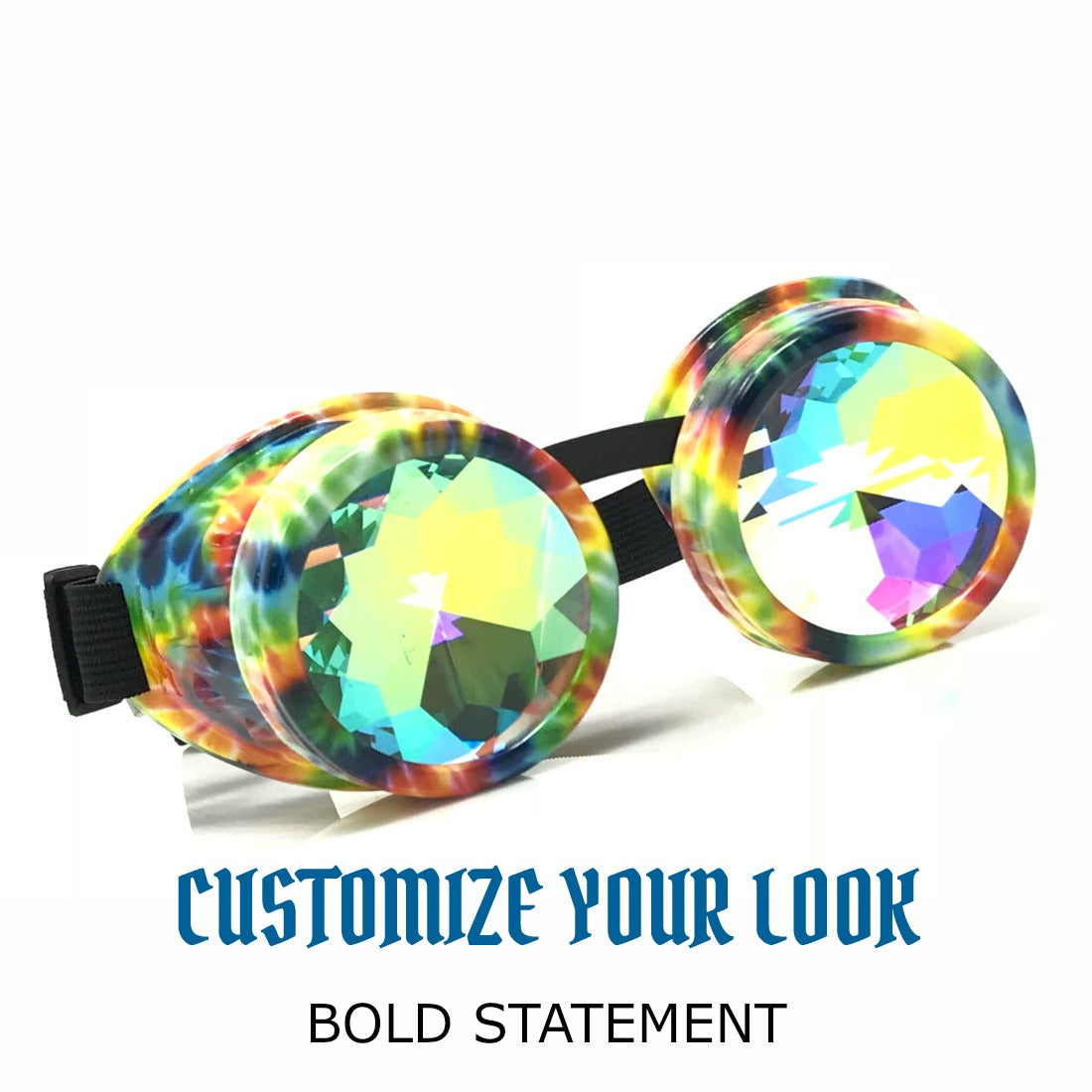 Rave Kaleidoscope Goggles hippy glasses